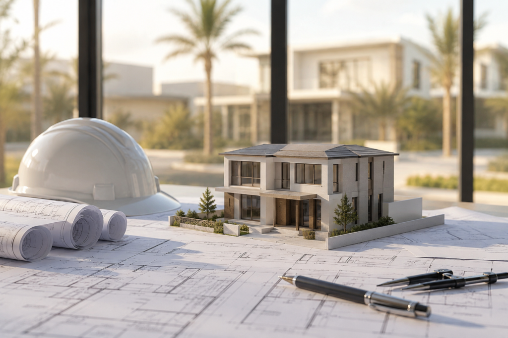إصدار رخصة بناء ( فيلا سكنية )