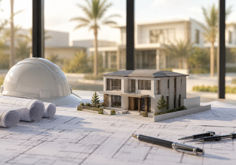 إصدار رخصة بناء ( فيلا سكنية )